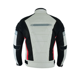 Traje de Motociclismo de Cuero Genuino Personalizado, Chaqueta y Pantalones de Cordura, Equipo de Motociclismo Protector Transpirable, Venta al por Mayor OEM Pakistán - Product Image 2