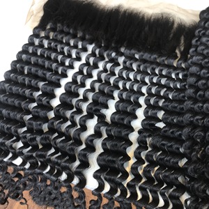 Vente en gros d'extensions de cheveux humains bouclés à l'eau de style afro 12 28 pouces faites en paquet doux vierge vietnamienne en vrac Options disponibles - Product Image 4
