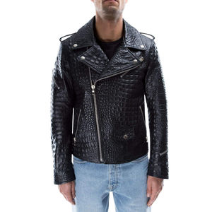 Veste en cuir PU de haute qualité pour homme, design tendance, streetwear élégant, vêtement d'extérieur durable et confortable - Product Image 5