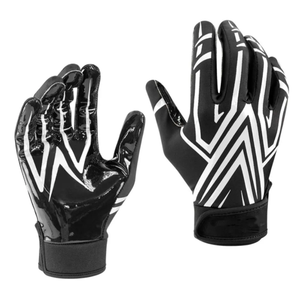 Recién llegado, guantes deportivos personalizados con dedos completos, ropa de entrenamiento de fútbol americano, guantes de cuero transpirables - Product Image 4