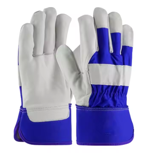 Gants de sécurité en cuir de vachette haute performance Protection durable des mains résistante à la chaleur pour la construction à usage industriel - Product Image 4