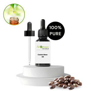 Huile de Base de ricin certifiée biologique, fabricant fournit de l'huile de ricin jamaïcaine biologique pressée à froid, prix en inde - Product Image 1