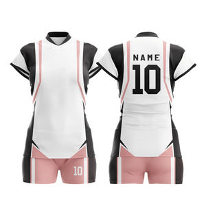 Fabricante de uniformes de voleibol que ofrece sublimación OEM Gráficos coloridos nombres personalizados números suministro a granel disponible para deportes - Product Image 2
