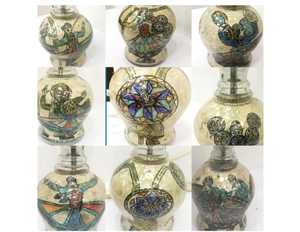 Cachimba de perlas, folclore egipcio Farida de lujo (Tanoura) Shisha - Product Image 2