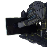 Gants de protection durables de haute qualité à haute performance, compatibles écran tactile, pour survie/impact/mécanique, couleur personnalisable