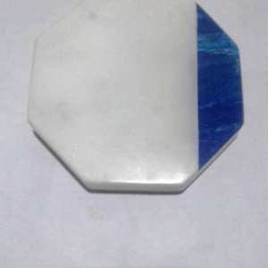 Juego de posavasos personalizado de resina de mármol de madera de Venta caliente con color natural y personalizado hecho en La India - Product Image 5