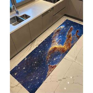 Alfombra Pilares de la Creación: Alfombra estampada con vista del telescopio James Webb de la NASA, con superficie suave. - Product Image 5