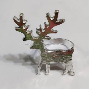Fabricant et exportateur de nouveaux ronds de serviette et cerceaux en métal, anneau de serviette dans toutes les finitions or argent or rose dans tous les styles - Product Image 1