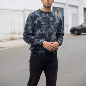 Sweat-shirt respirant en molleton mélange polyester/coton pour homme, léger, personnalisable, meilleur prix, vente en gros d'usine, faible MOQ - Product Image 2