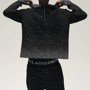 เสื้อมีฮู้ดและกางเกงจ็อกเกอร์ขนาดใหญ่500 GSM ชุดวอร์มสำหรับผู้ชาย2025 - Product Image 6