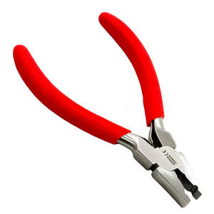 Pince à sertir pliable pour cuir, daim et sertissage, fournitures de fabrication de bijoux Farhan Products & Co - Product Image 1