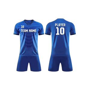 Uniforme de fútbol personalizado premium con diseño de sublimación, costuras resistentes y material elástico cómodo, ideal para jóvenes y adultos. - Product Image 6