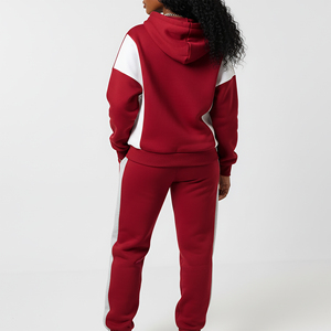 <b>Women</b> Premium Tracksuit Oversized Fit Heavy GSM Fleece <b>Women</b> <b>Thermal</b> Tracksuit Winter Warm Logo Accepted - Product Image 2