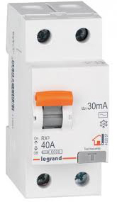 Interruttore automatico differenziale bipolare 25A Legrand (402056) - Product Image 1
