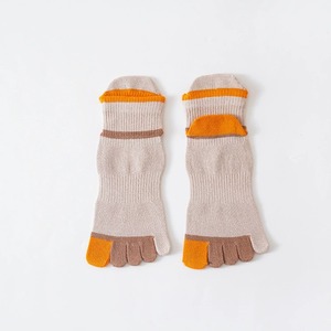 Calcetines de algodón de cinco dedos personalizados, transpirables, estilo de colores mezclados para niños, jóvenes, de punto, al por mayor, para uso diario - Product Image 4