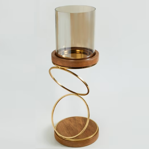 ผู้ค้าส่งแสงคริสต์มาสภายในHurricanesเสาโลหะเชิงเทียนตกแต่งงานแต่งงานบ้านห้องนั่งเล่น - Product Image 4