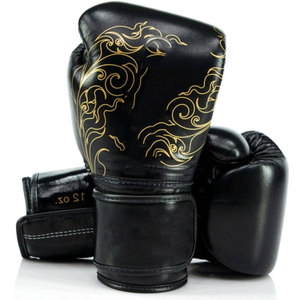 Gants de boxe MMA en cuir de haute qualité à bas prix OEM 2024, fermeture à velcro, écologiques, lumineux dans le noir, utilisation quotidienne pour le sport, personnalisables - Product Image 5