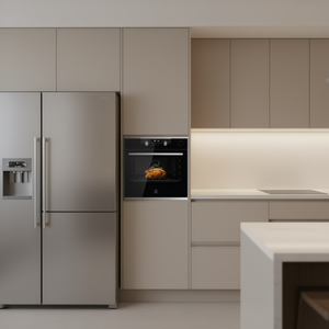 SERIE 700 Kocdh76X Horno Empotrable con Vapor, Capacidad de 72 Litros, Negro y Plateado, Clase A+ (Ancho 60 cm) - Product Image 3