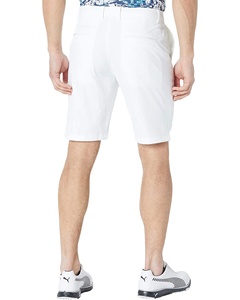 Chino de golf décontracté à 4 voies avec broderie personnalisée pour hommes, coupe régulière, poches latérales 100% polyester sergé respirant - Product Image 6