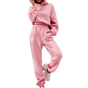 Servicio OEM, venta al por mayor, chándal personalizado para mujer, entrenamiento deportivo y ropa para trotar, chándal ajustado para correr para mujer - Product Image 4