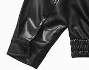 เสื้อแจ็กเก็ตหนังสำหรับผู้ชายวัสดุเนื้อนุ่มระบายอากาศได้ดีเสื้อแจ็กเก็ตผู้ชายกันยับ - Product Image 6