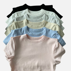 Camisetas Personalizadas Ecológicas para Mujer, Estilo Urbano, Calidad Premium, Verano, Transpirables y de Secado Rápido, Apliques Disponibles, OEM - Product Image 2