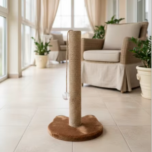 Grattoir pour chatons brun de haute qualité, adapté à tous les types et tailles de chats. - Product Image 2