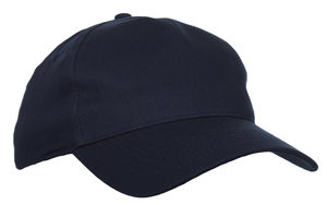 หมวกเบสบอลผ้าฝ้ายสำหรับผู้ชาย5แผงหมวกเบสบอลแนวสปอร์ตพร้อมโลโก้ปักแบบเรียบ - Product Image 3