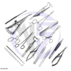 Juego de 17 Piezas de Instrumentos Quirúrgicos de Acero Inoxidable para Blefaroplastia Manual, Cirugía de Párpados y Rinoplastia Oftálmica - Product Image 5