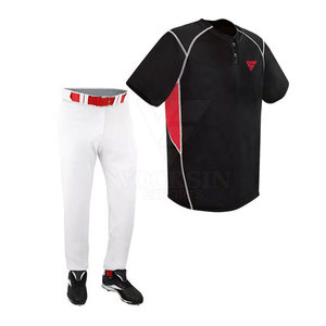 Ensemble uniforme de baseball pour hommes, maillot et pantalon légers et respirants pour l'entraînement, les matchs et les séances d'entraînement - Product Image 4