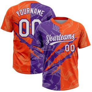 Uniforme de baseball, maillot à deux boutons, sur mesure pour les équipes, vêtements de sport respirants - Product Image 6