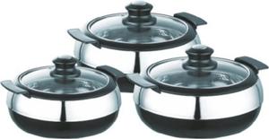 Casserole de couleur En Acier Inoxydable En Gros Hot Pot Casserole Imprimé Réchauffeur De Nourriture Casserole En Céramique Ustensiles De Cuisine - Product Image 4