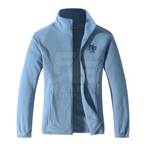 Customized High Quality <b>Fleece</b> Zipper <b>Jacket</b> Men's Finished OEM Service Breathable Eco-Friendly Hooded Casual Winter Design - Product Image 1