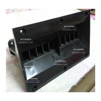 Trompe de dispersion de haute fréquence pour système Line Array, avec gaine d'ondes pour tweeter, entrée 1 pouce, dimensions 235*150*128mm, 2*1 pouce
