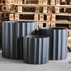 Bộ sưu tập mới của nhỏ dọc Sợi Đất Sét Chậu hoa trong nhà và ngoài trời trồng cho nhà và vườn trang trí bán buôn - Product Image 6