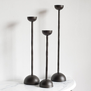 Metal Candle Holder Christmas Decoration Fashionable for <b>Candlestick</b> Pillar Candle Stand for Home Party Hotel Decorative Use - Product Image 5