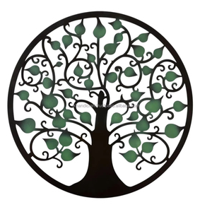 Diva Collections Direct Factory India Wholesales Price Customised Laser Cut Metal Tree of Life Wall Art for Home & <b>Garden</b> Decor - Product Image 1