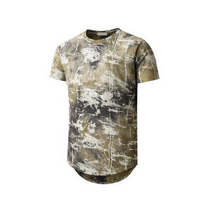Camiseta extragrande con estampado de algodón 100% personalizada para hombre, estilo Hip Hop, cuello redondo, peso pesado, longitud corta, impresión Digital - Product Image 4