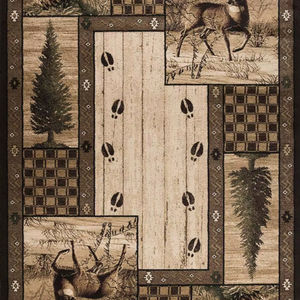 Adiva Alfombra turca hecha a máquina Alfombra antideslizante con respaldo de algodón lavable Exportación directa de Gaziantep para uso doméstico - Product Image 1