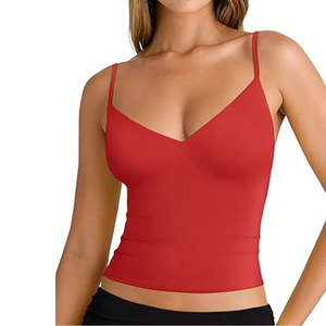 Nouveau dernier design débardeur pour femmes top vente sans manches col rond couleur personnalisée femmes débardeur de sport - Product Image 4