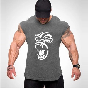 Débardeur élégant 100% coton respirant pour hommes Débardeur décontracté de haute qualité Personnaliser les maillots de sport d'été de qualité supérieure - Product Image 4