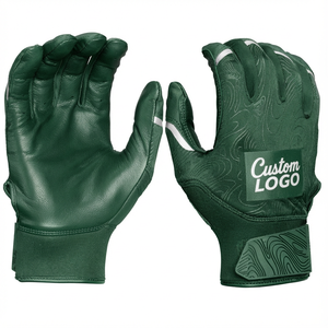 Gants de baseball personnalisés professionnels, prix de gros, faible MOQ, ventilation en maille hexagonale sur la paume, expédition rapide, gants de frappe pour le softball - Product Image 4