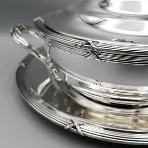 Cacerola de Acero Inoxidable Resistente para Cenas Familiares |   Resistente a la Oxidación e Higiénico, Antiadherente y Ecológico, Diseño y Forma Personalizados - Product Image 2