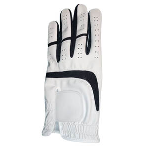Guantes de golf de color personalizados superventas, venta al por mayor, precio bajo, agarre estable, guantes de golf de piel de oveja de talla grande de cuero para diestros - Product Image 1