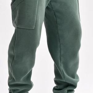 Sweat-shirt à capuche surdimensionné délavé à l'acide personnalisé avec ensemble de pantalons de jogging Sweat à capuche baggy décontracté unisexe et pantalon de survêtement pour hommes 2026 - Product Image 4