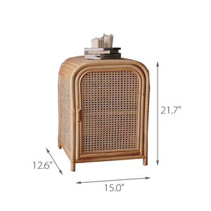 El mejor precio, muebles para niños, armario de almacenamiento, armario de ratán manija decorativa de juguetes para niños para organizar, ropa, Material de madera - Product Image 3