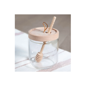 Frascos Caja de miel de vidrio con tapas Contenedores de almacenamiento de alimentos apilables Los mejores contenedores de almacenamiento de cocina Caja de contenedores de alimentos - Product Image 6