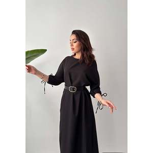 Abito nero con spacco <span class=keywords><strong>Topshop</strong></span> - Nero - Product Image 3
