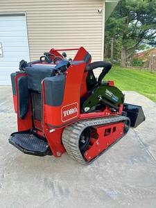 Minicargadora con motor diésel 2018 TX1000W con capacidad de cubo de 500kg, cargador frontal, cilindro hidráulico Eaton - Product Image 2