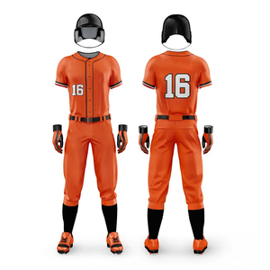 Nuevo precio razonable, uniforme de béisbol transpirable de secado rápido para hombres, conjunto de uniforme de béisbol de buena calidad hecho en Pakistán - Product Image 1